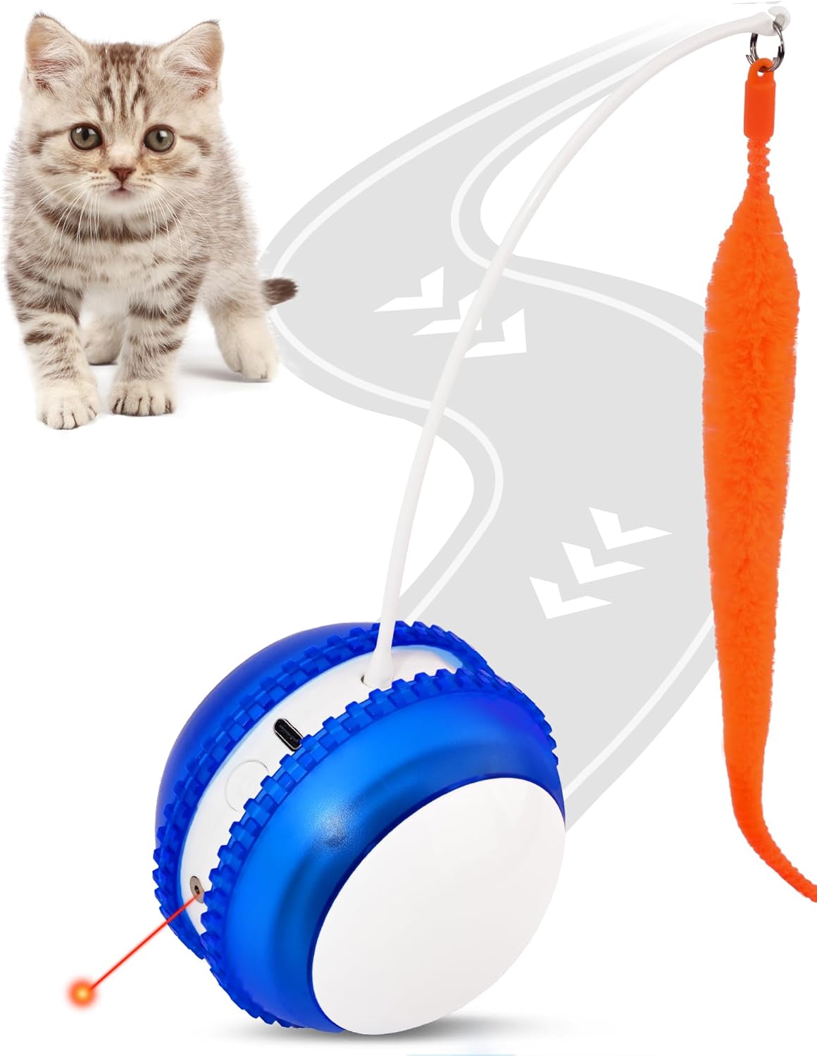 Petbobi Interactive Cat Toy Ball