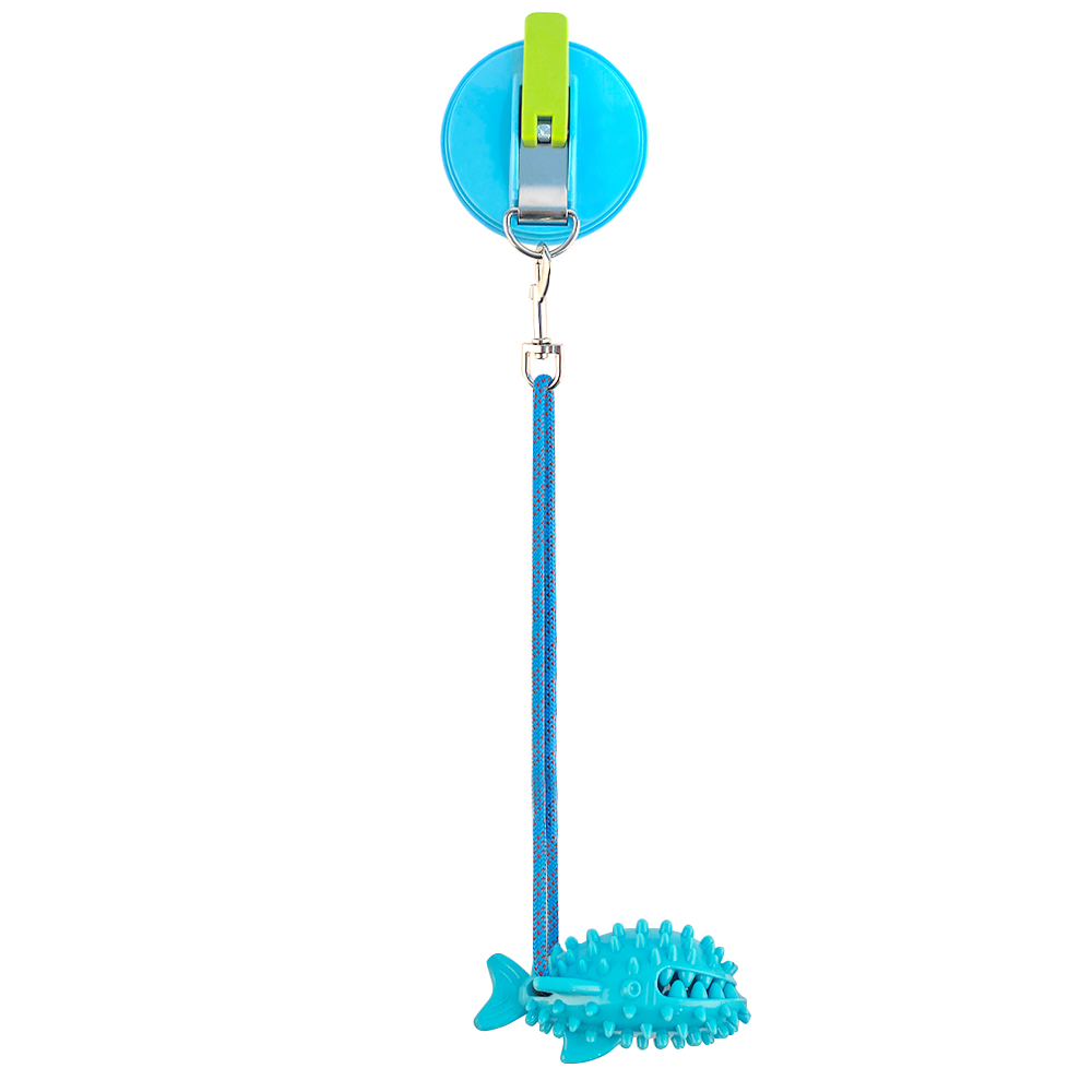 Suction Cup Dog Tug Toy - Fish Shaped