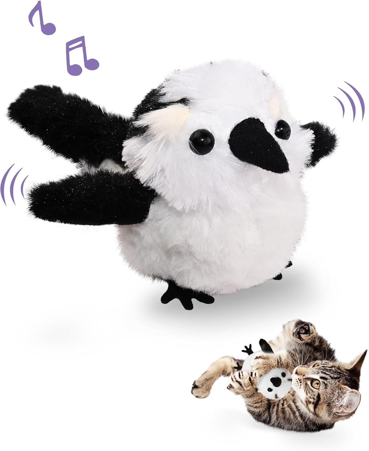 Petbobi Cat Toys Flapping Bird