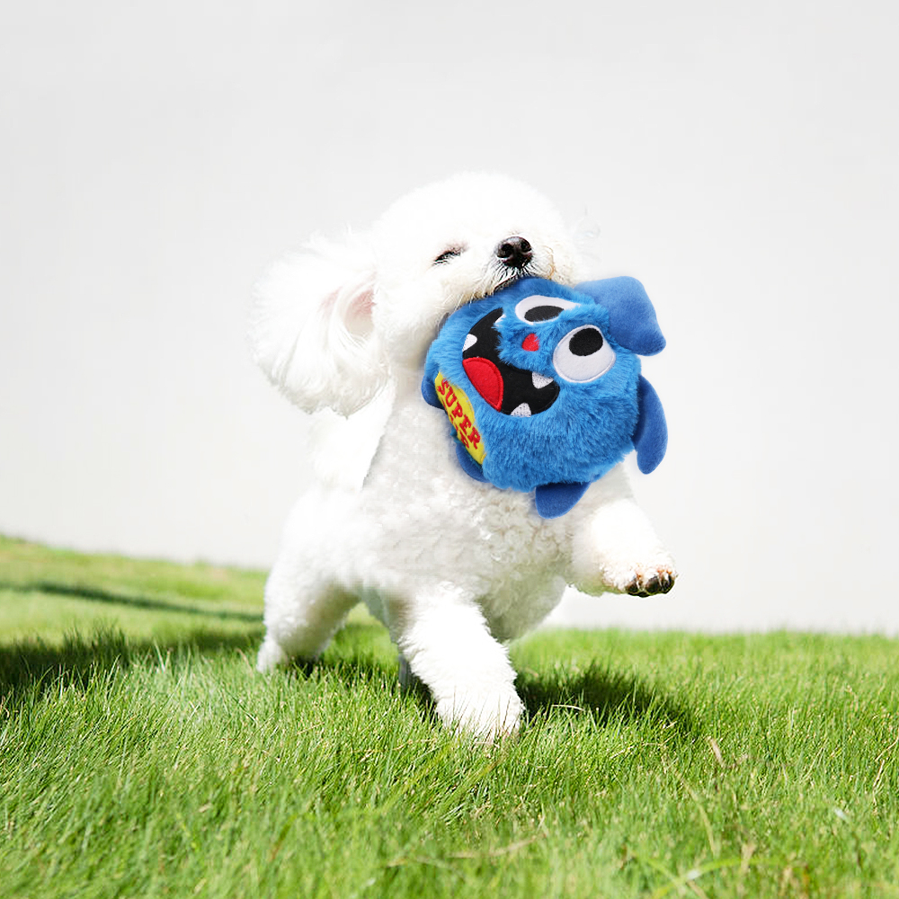 Interactive Dog Toys - Blue Monster