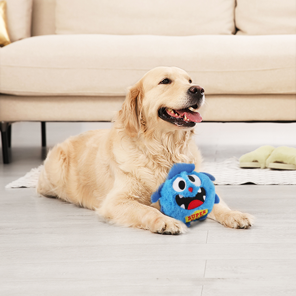 Amazon Dog Toy Moves Its Own Interactive Dog Toys Blue Monster