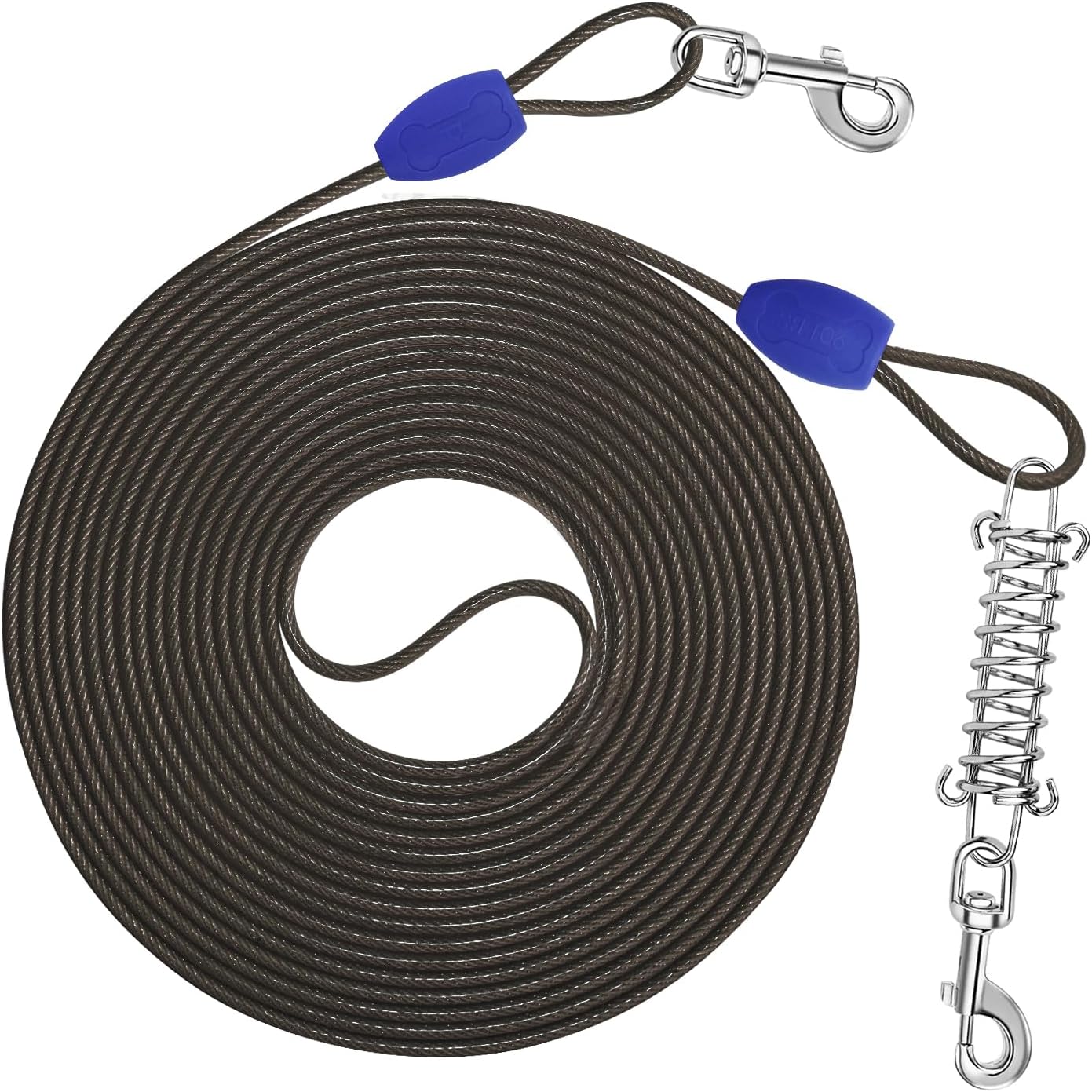 Dog Tie-out Cables - Black