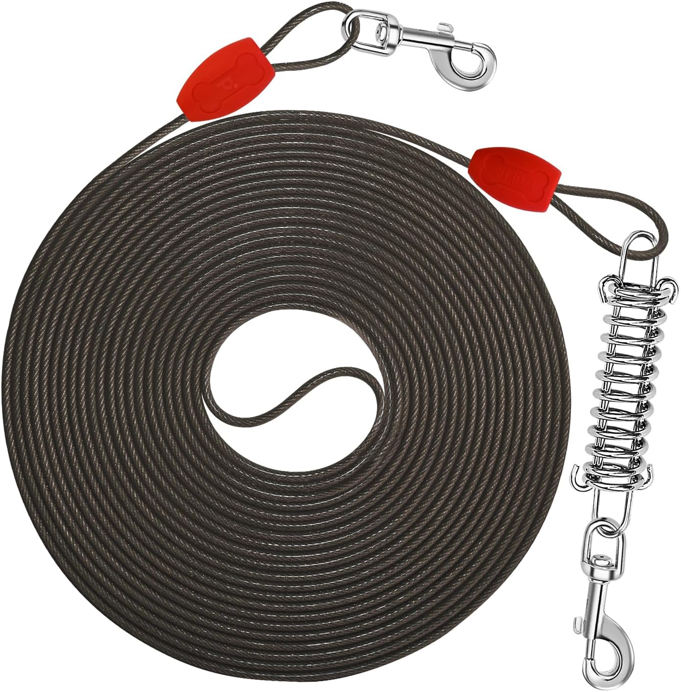 Dog Tie-out Cables - Black