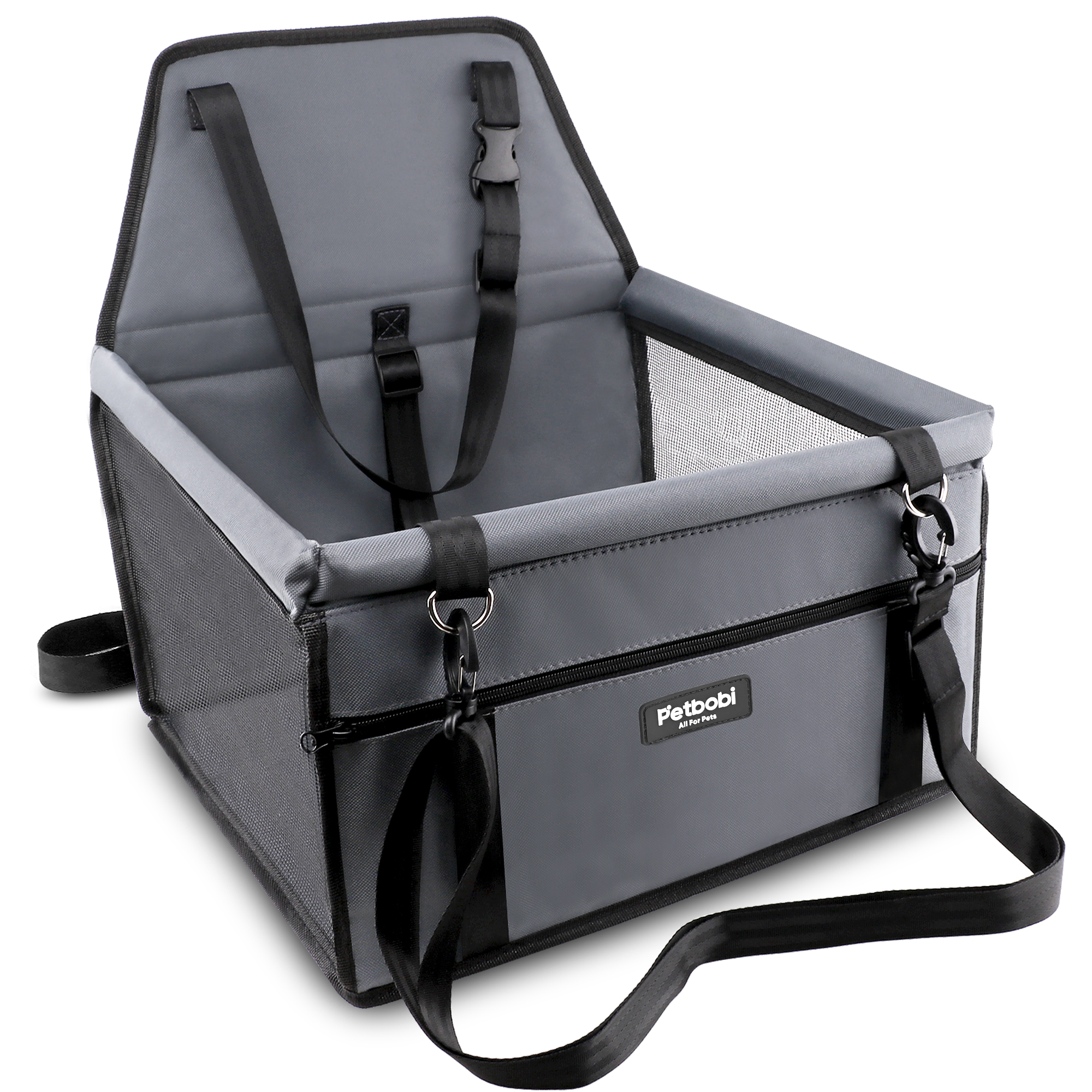 Petbobi Dog Car Seat for Small Dogs and Cats up to 15 lbs, Portable Booster