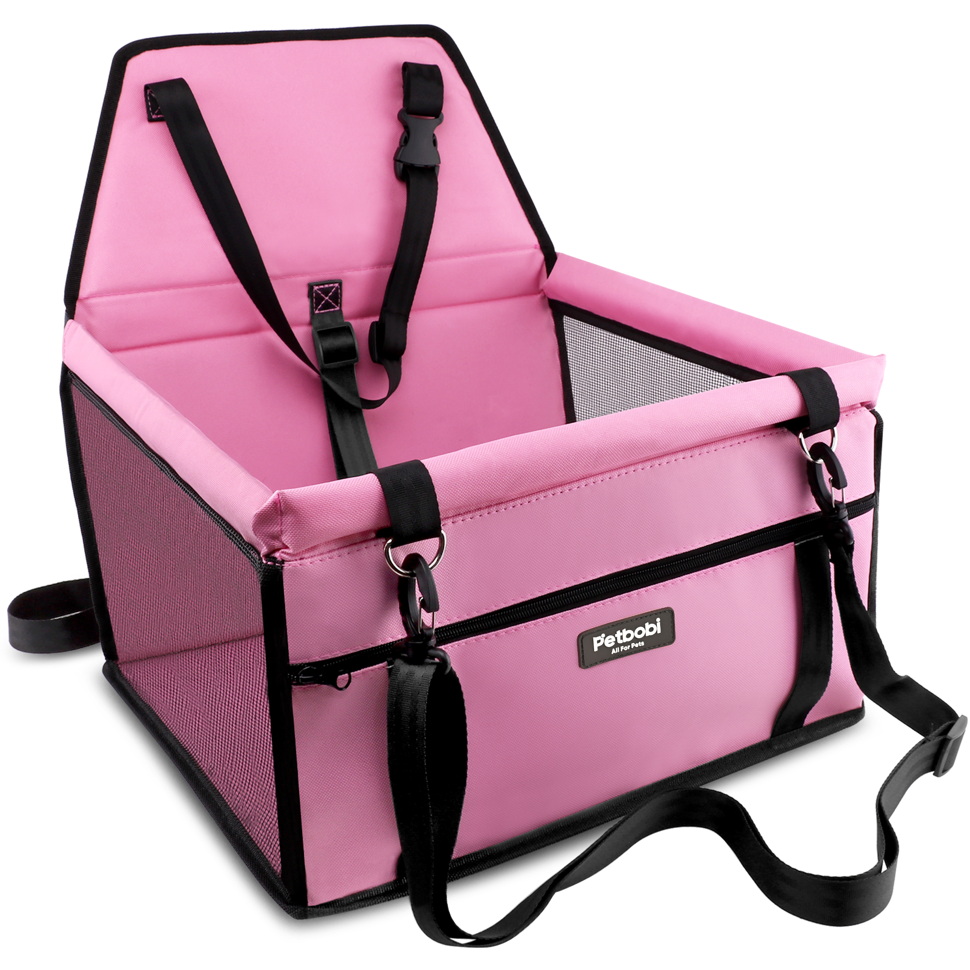Petbobi Dog Car Seat for Small Dogs and Cats up to 15 lbs, Portable Booster