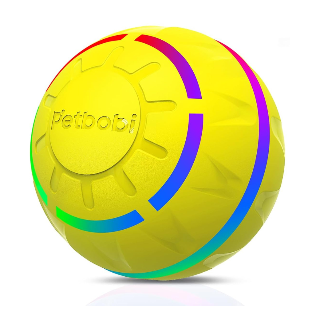 Rechargeable Moving Ball with LED Flash Light