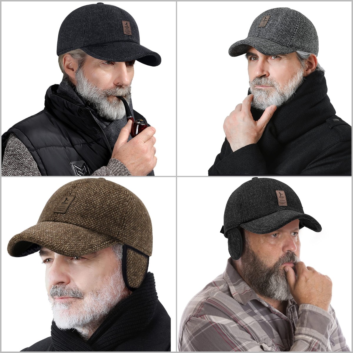 Last day 50% off - Wessiny™ Winter Baseball Cap--With Ear Muffs