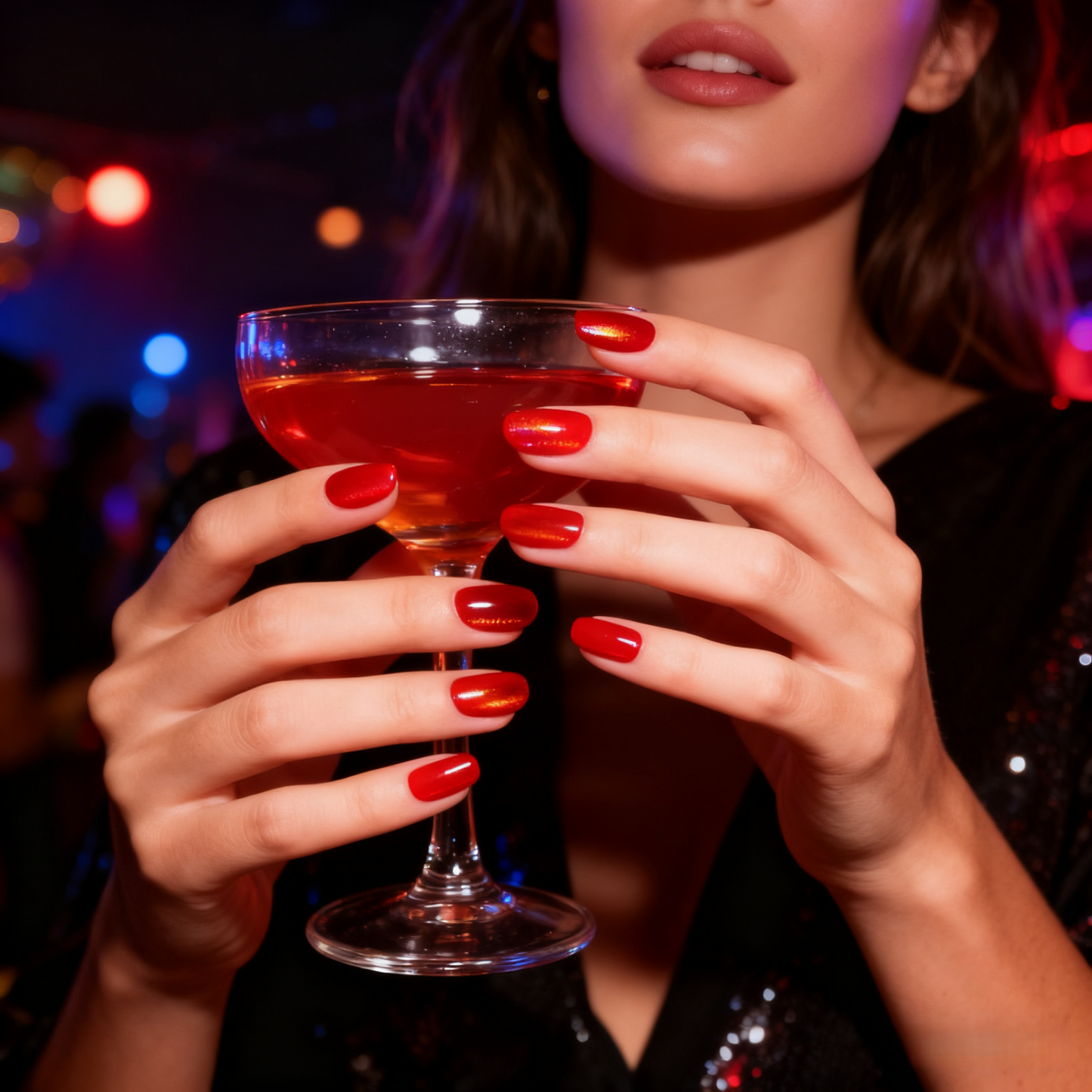 Classic Red Gel Nail Wraps – Timeless Elegance for Your Nails