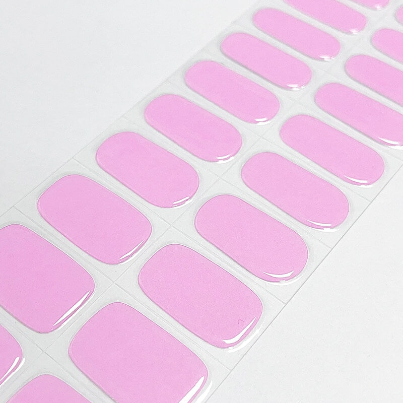 BERYOUR BARBIE PINK SEMICURED UV GEL NAIL STICKERS KIT (BUY ANY 2 NAIL KITS GET FREE UV LAMP)