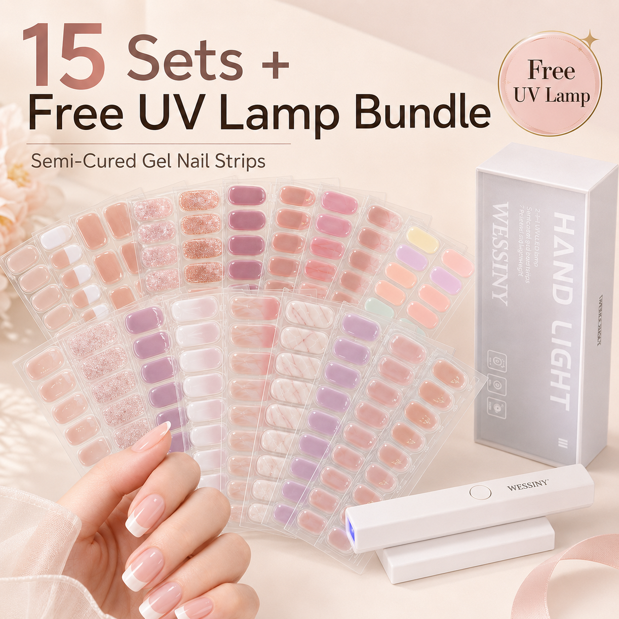 15 Sets plus Free UV Lamp Bundle