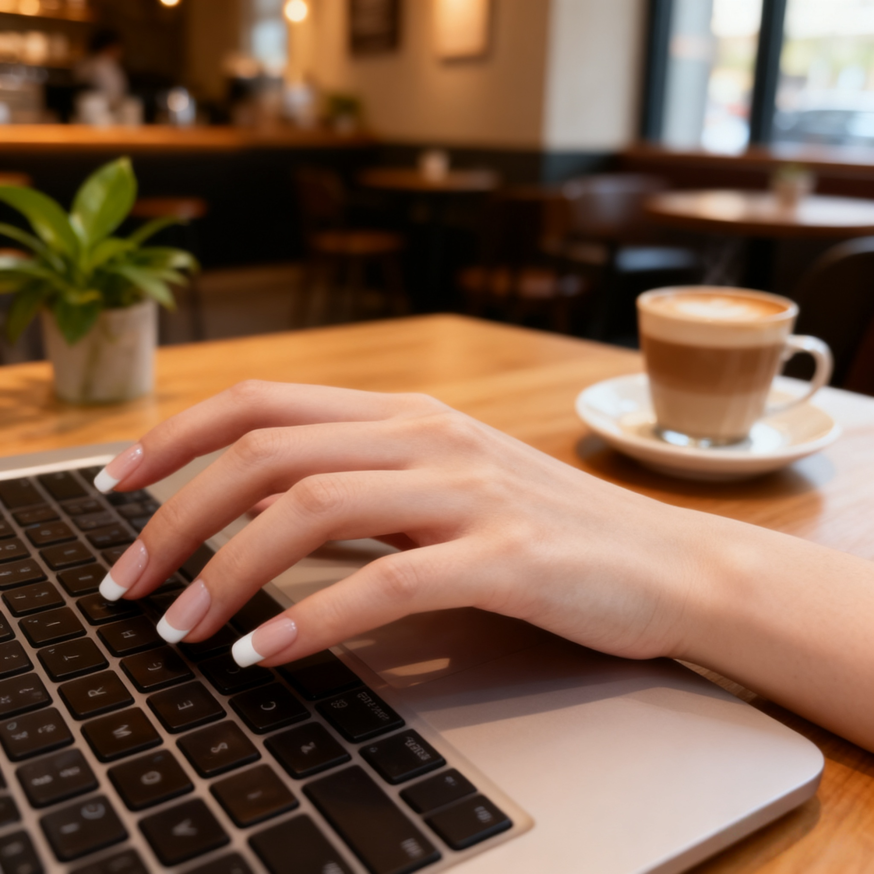 Classic French White Gel Nail Wraps – Timeless French Manicure Made Easy