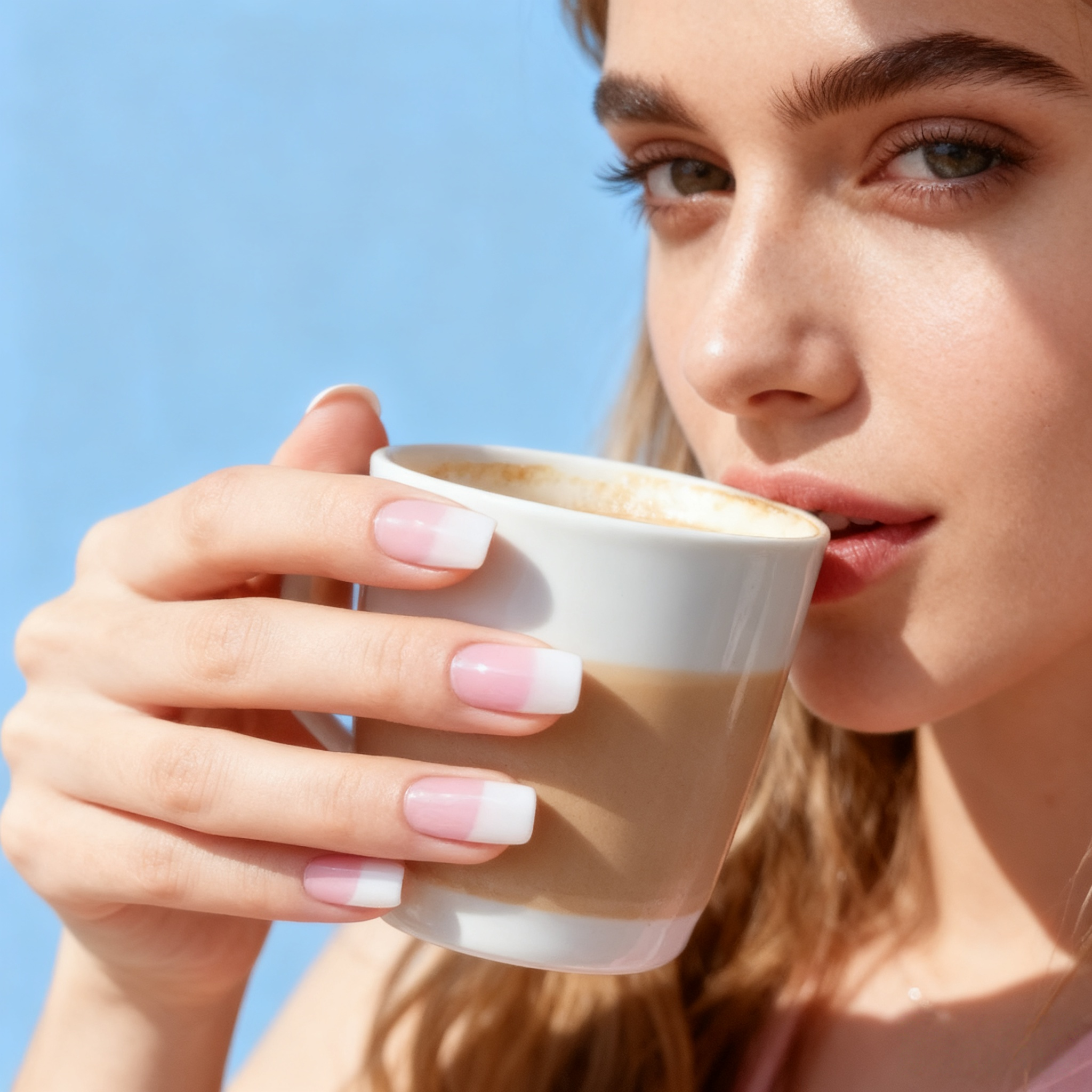 Classic French White Gel Nail Wraps – Timeless French Manicure Made Easy