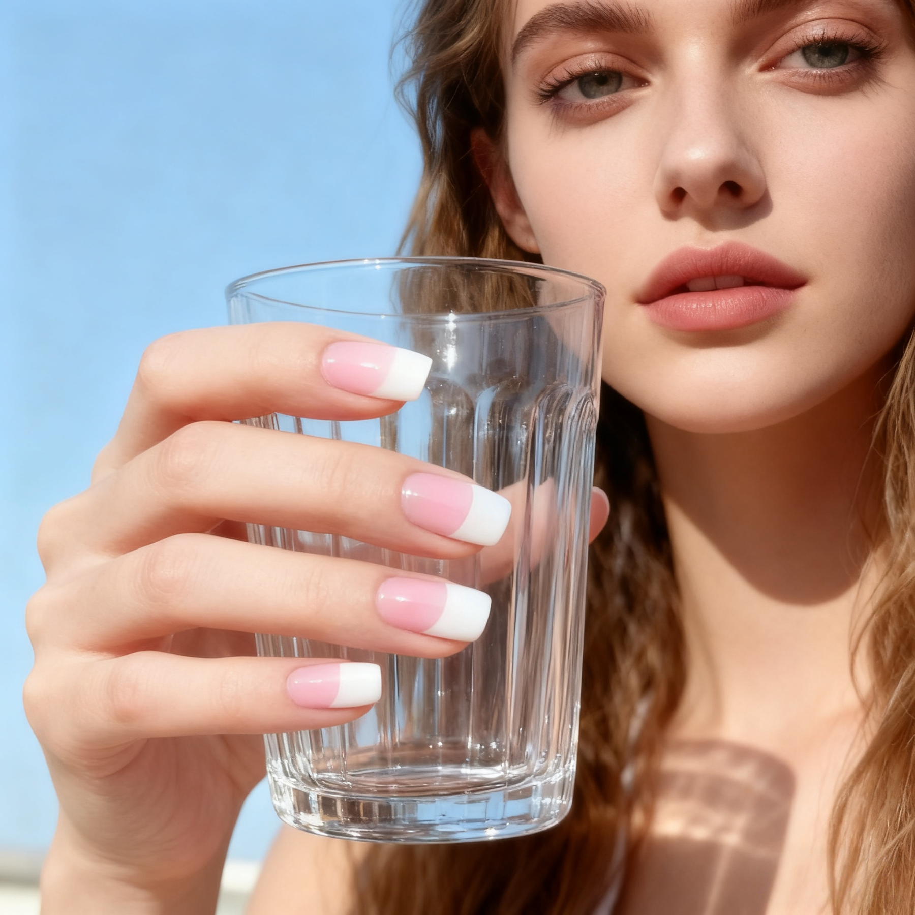 Classic French White Gel Nail Wraps – Timeless French Manicure Made Easy