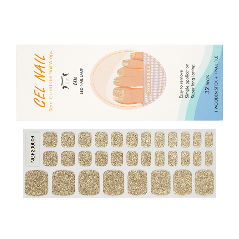 Gold Glitter【PEDI / TOES】