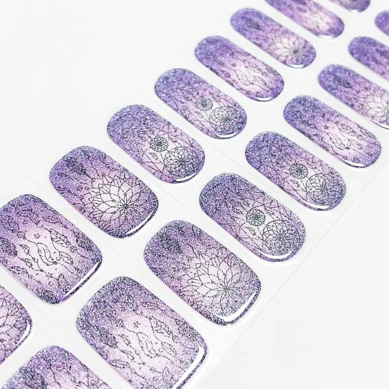 Mystic Dreamcatcher Nails Designs Semi Cured Gel Nail Strips