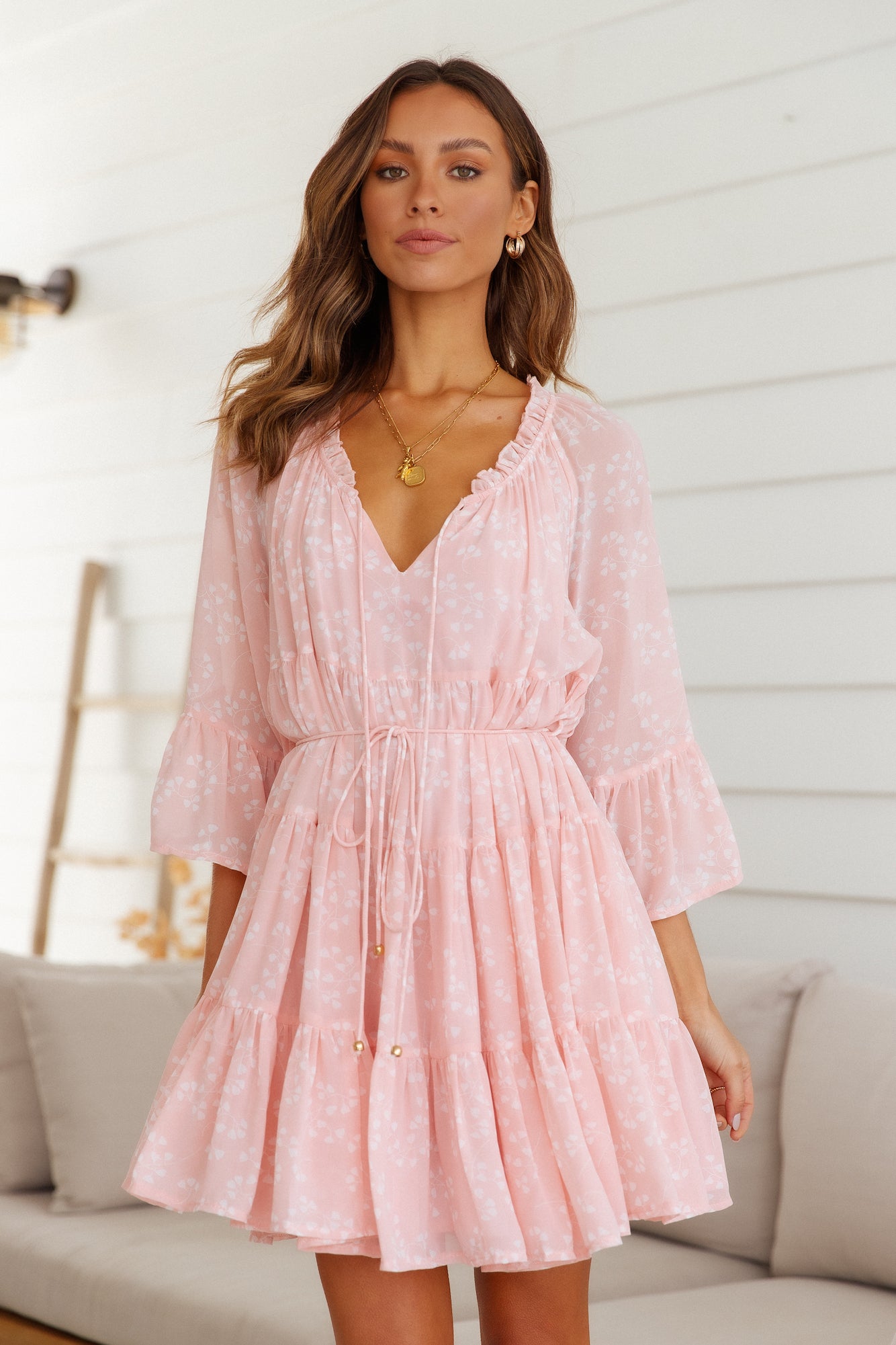 Wanna Take Things Slow Dress Pink