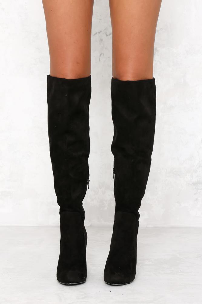 Lipstik thigh high boots hotsell