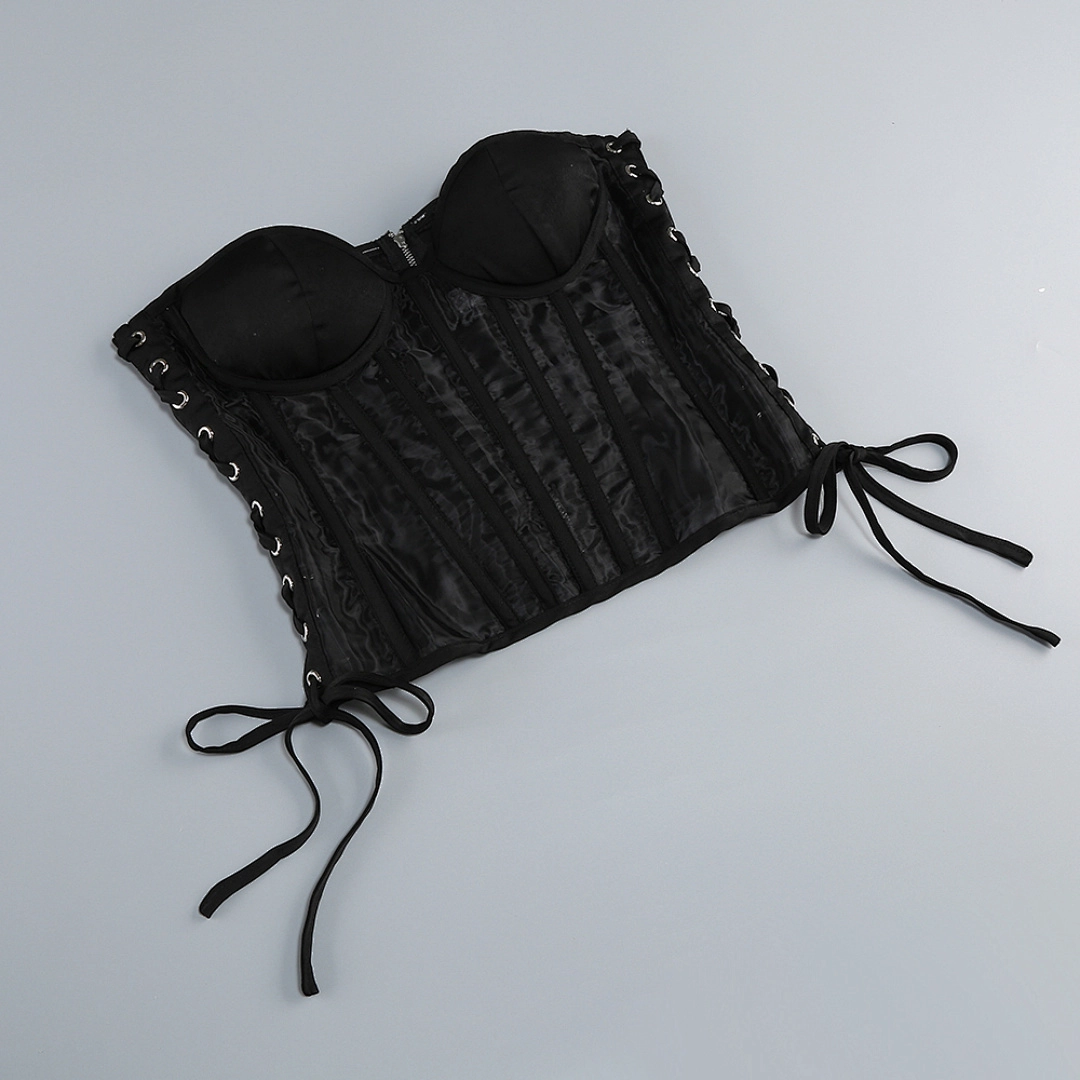 Floor-Length Embellished Satin Evening Gown with Sweetheart Neckline