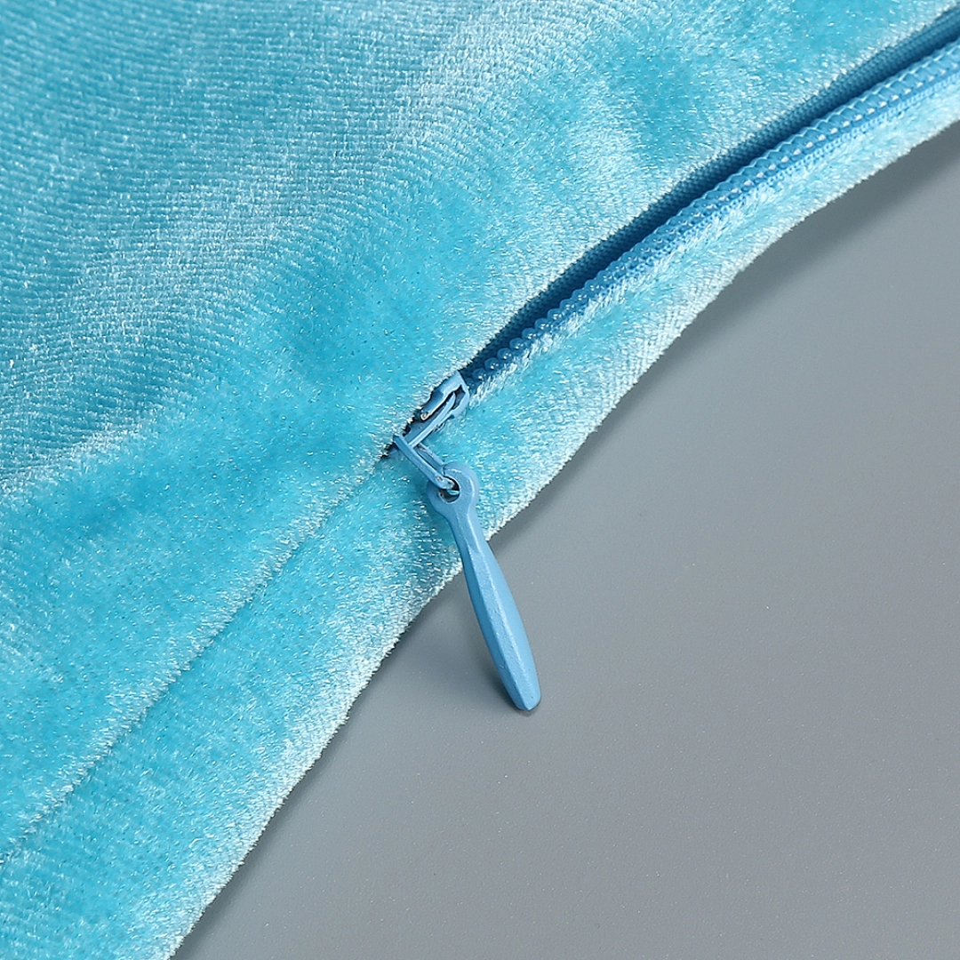 Royal Blue Sequin Mermaid Evening Gown with Beaded Details