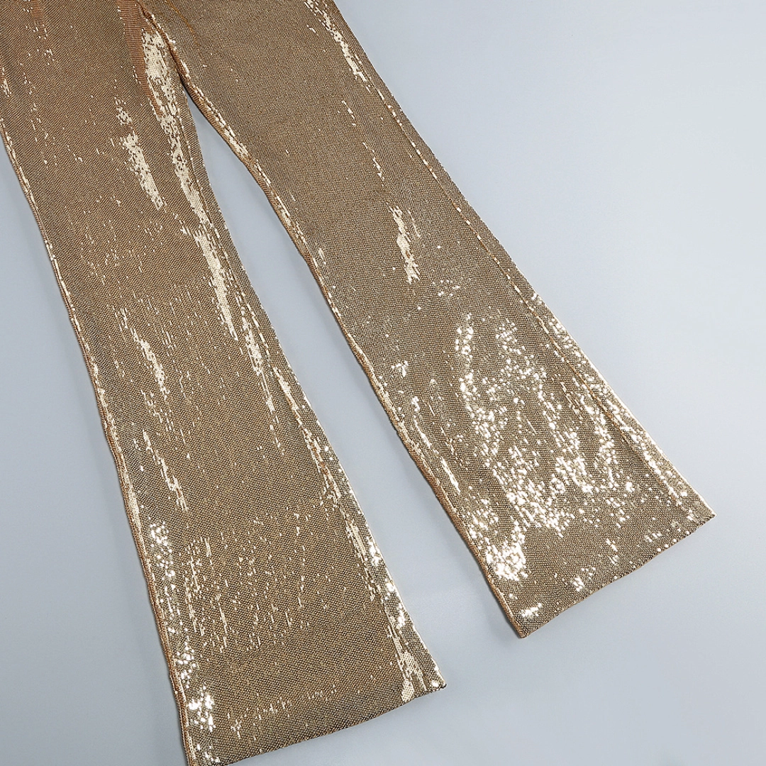 Floor-Length Black Satin Evening Gown with Crystal-Embellished Sweetheart Neckline