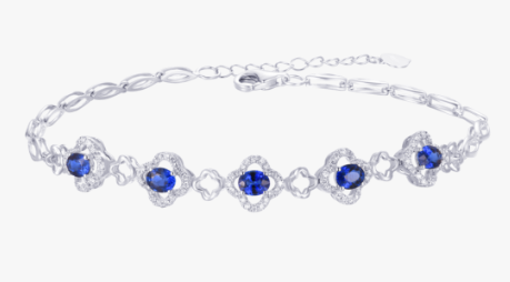 AU750 Gold Sapphire Bracelet – Style S-DAA32956