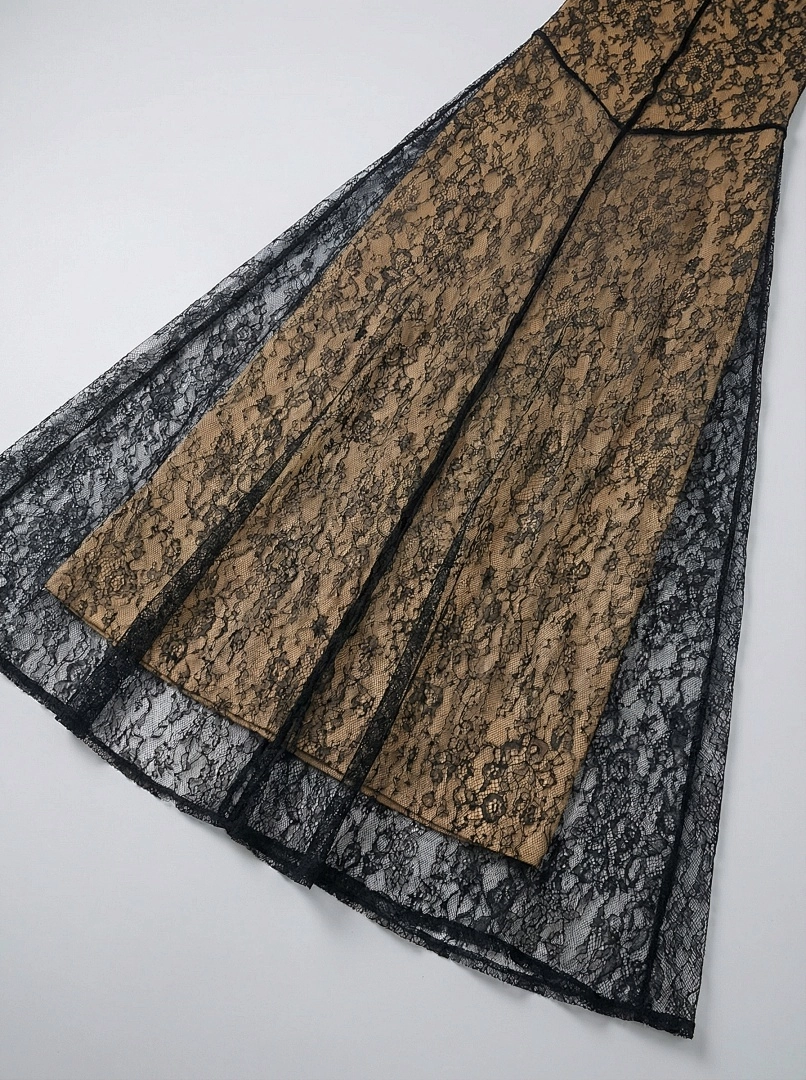 Floor-Length Emerald Green Sequin A-Line Evening Gown