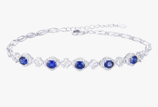 AU750 Gold Sapphire Bracelet – Style S-DAA31830