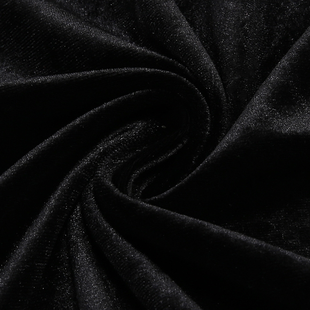 Black Satin Mermaid Evening Gown with Sweetheart Neckline & Beaded Bodice