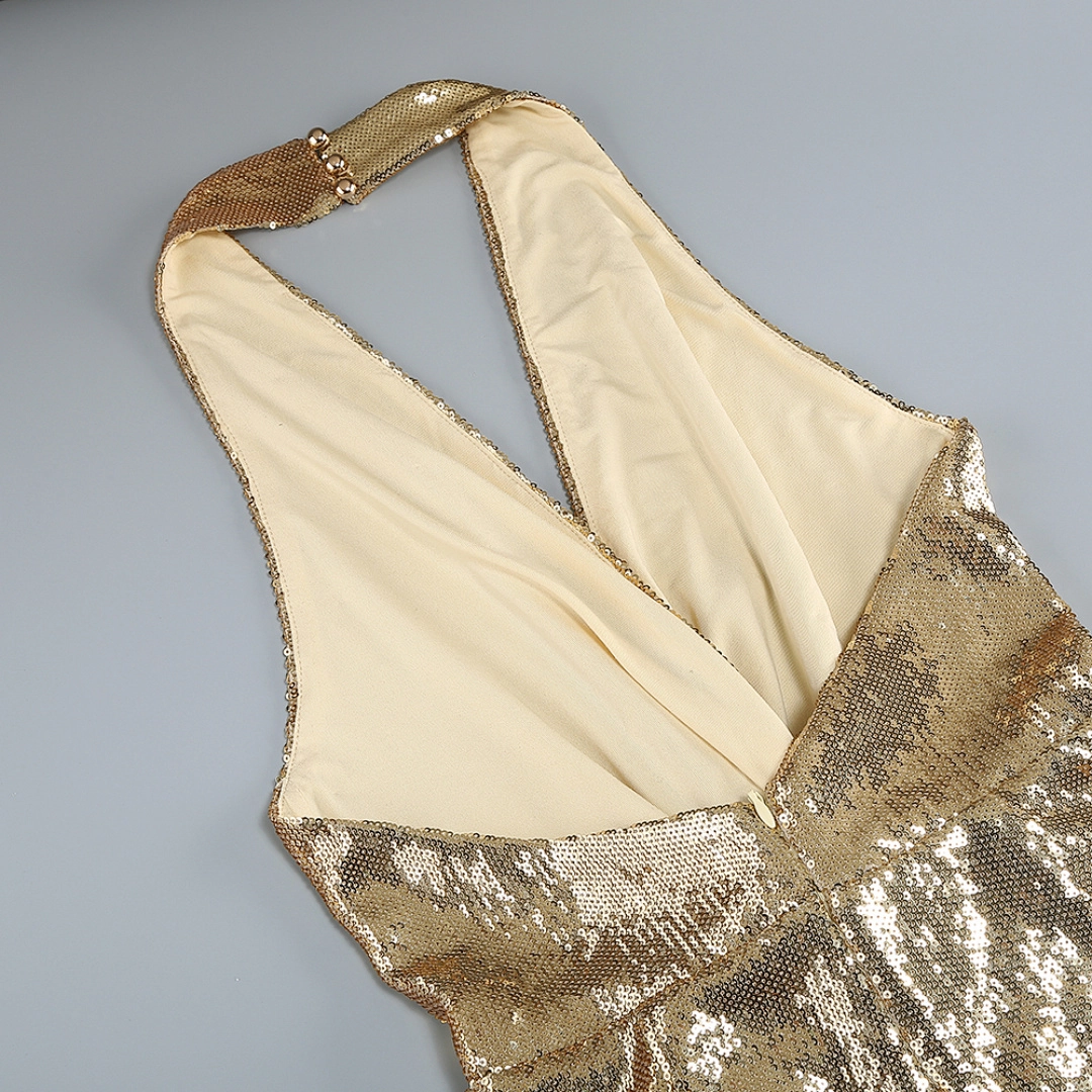 Floor-Length Black Satin Evening Gown with Crystal-Embellished Sweetheart Neckline