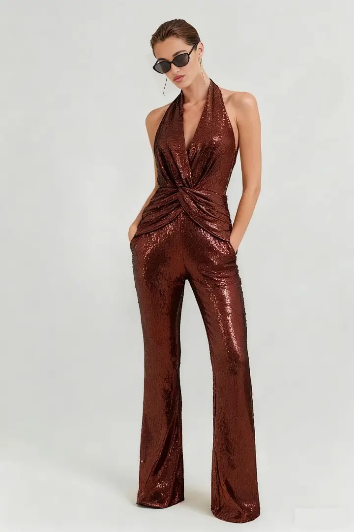 Floor-Length Black Satin Evening Gown with Crystal-Embellished Sweetheart Neckline