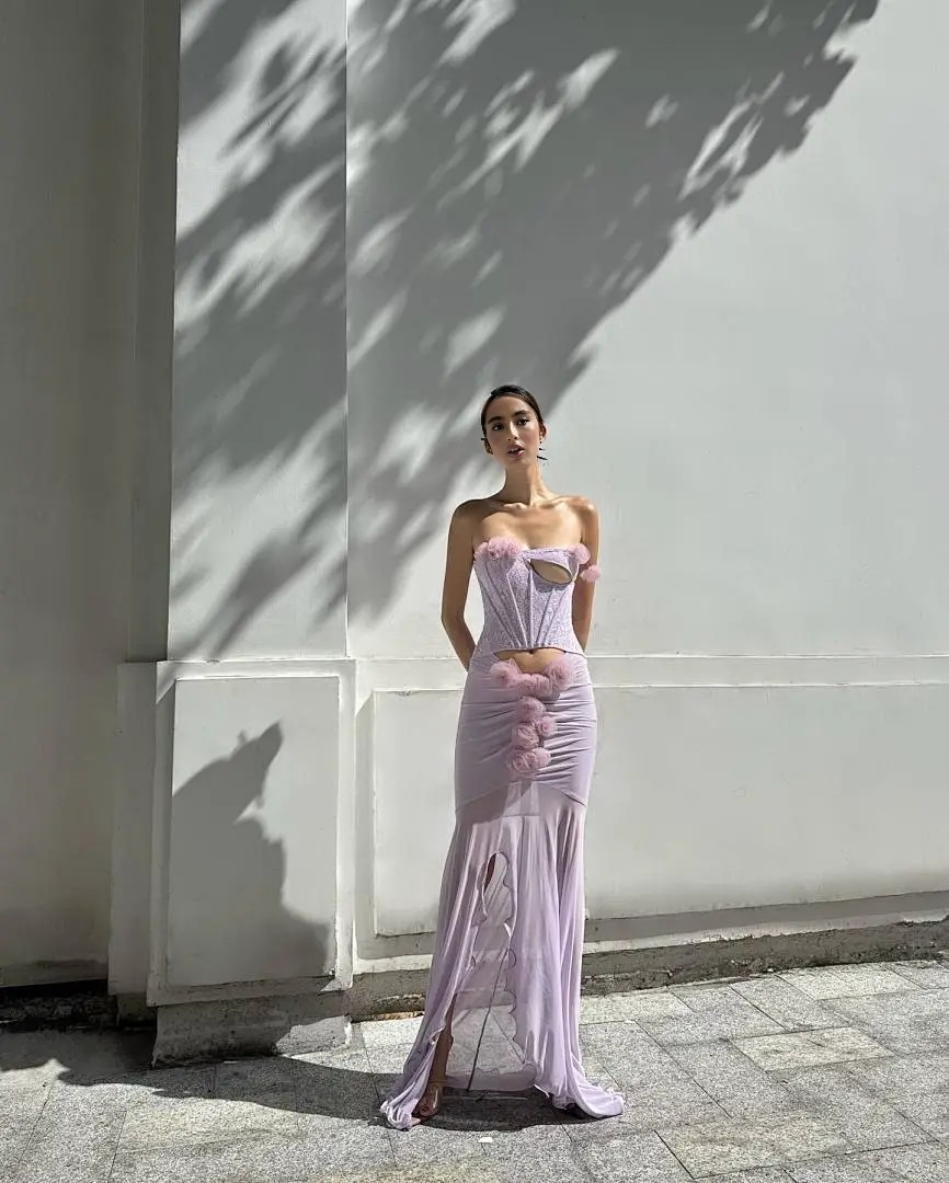 Floor-Length Satin Evening Gown | Sweetheart Neckline & Beaded Details