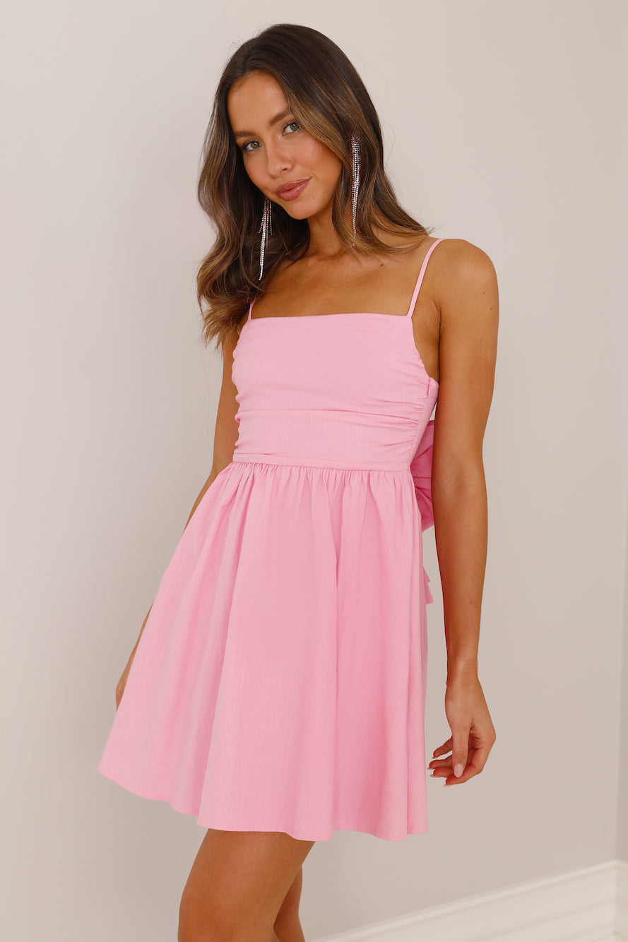 Girly Mood Mini Dress Pink