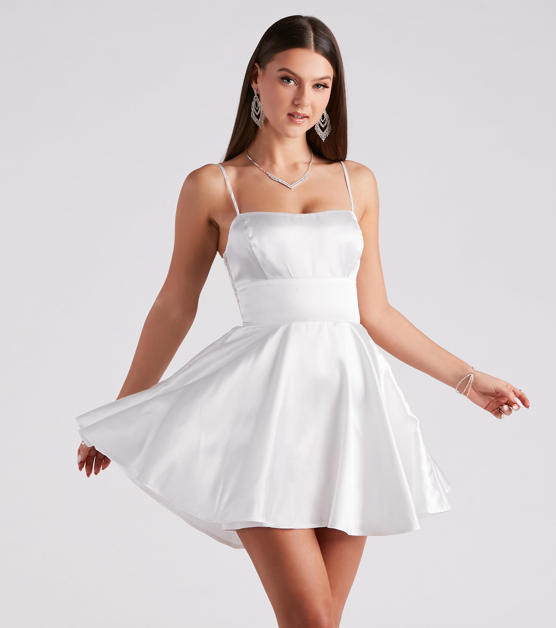 Danielle Lace A-Line Party Dress