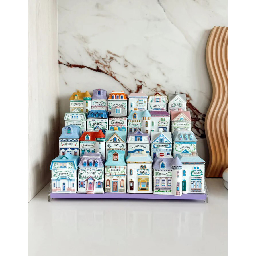 Lenox Spice Village – Complete 24-Jar Collector’s Set