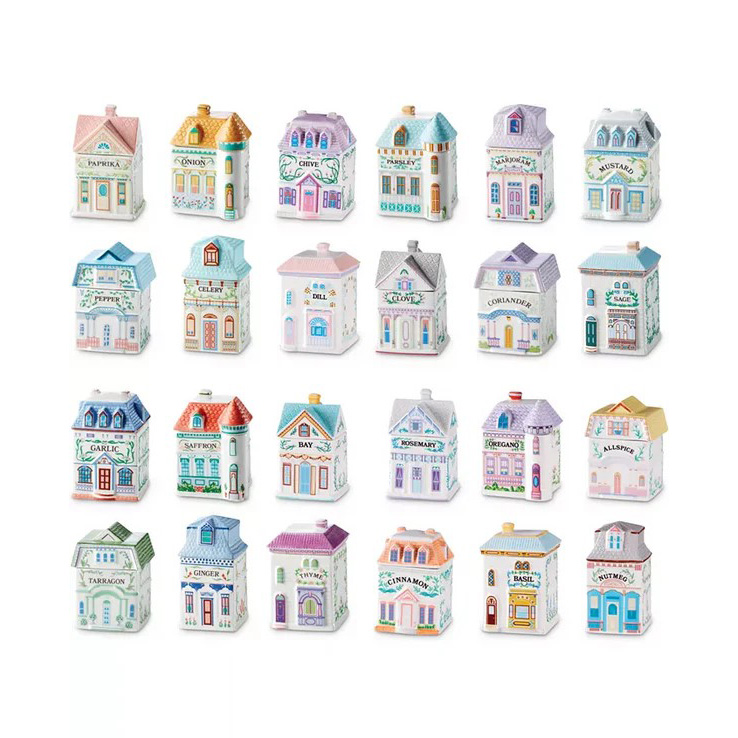 Lenox Spice Village – Complete 24-Jar Collector’s Set