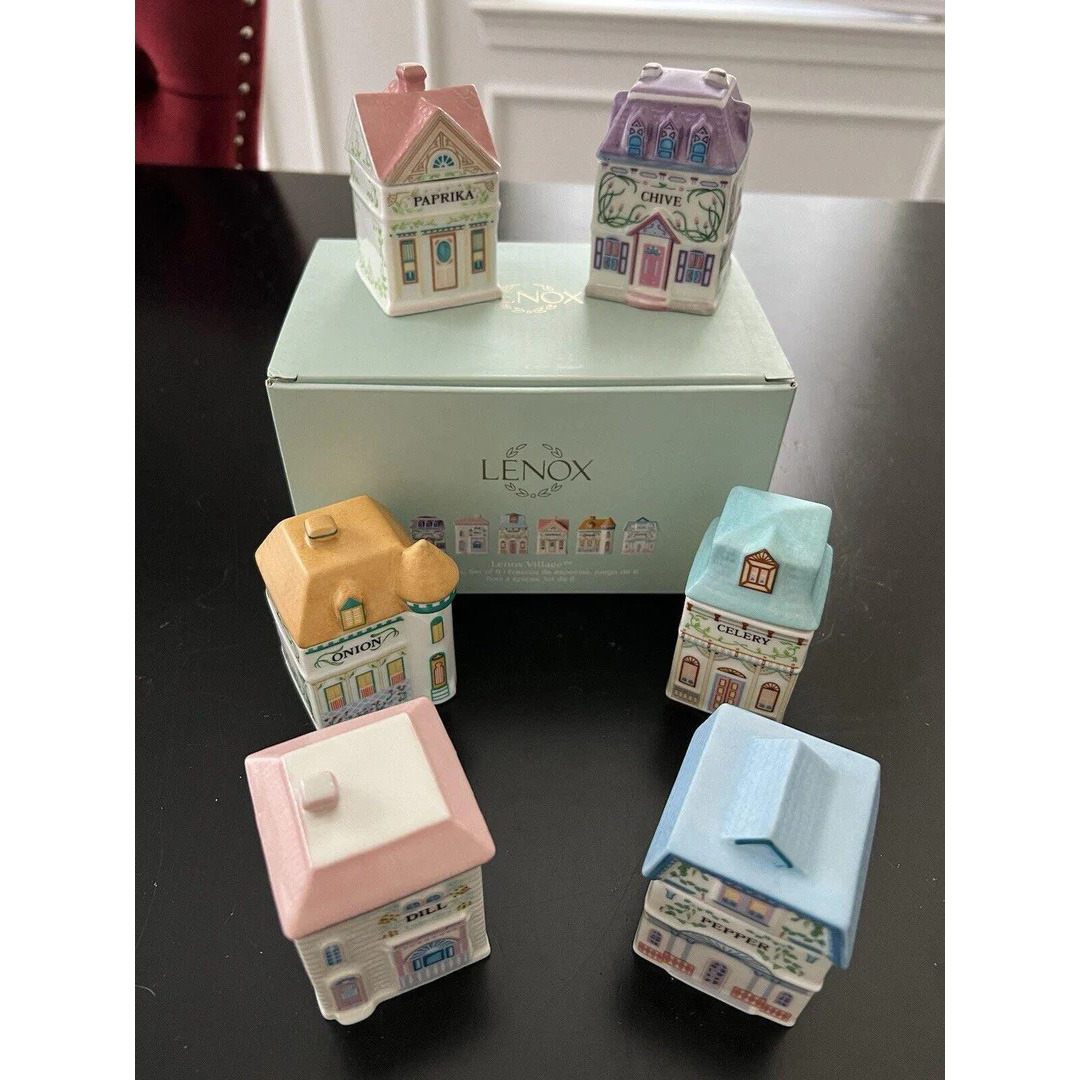 Lenox Spice Village Set #2 6 Pieces 2024 NEW IN BOX