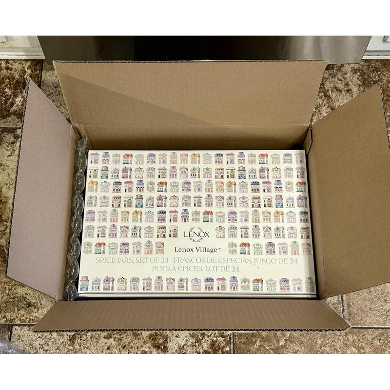 Brand New 2025 Lenox Spice Village 24-Jar Full Collection Set (FREE SHIPPING)