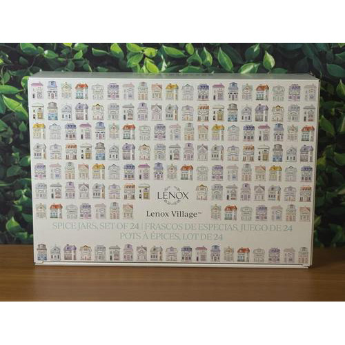 NEW & IN HAND- 2024 Lenox Spice Village 24 Jar Full Collection Complete Set