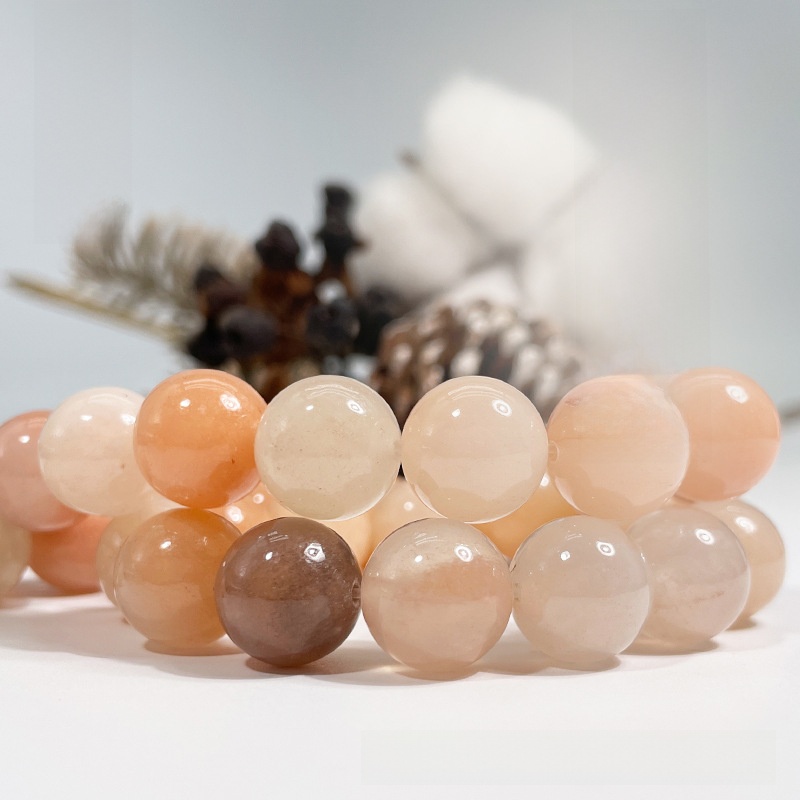 Natural Pink Aventurine Round Loose Semi Gemstone Beads for Jewelry Making