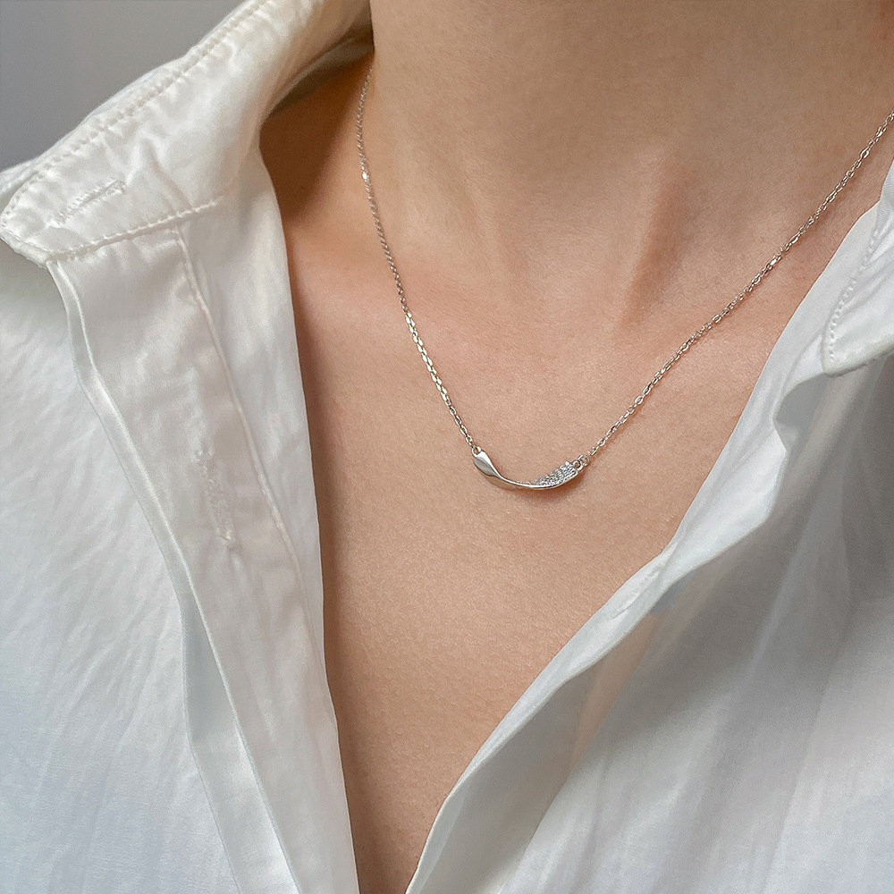 S925 Sterling Silver Pendant Geometric Necklace Elephant Style Casual Style