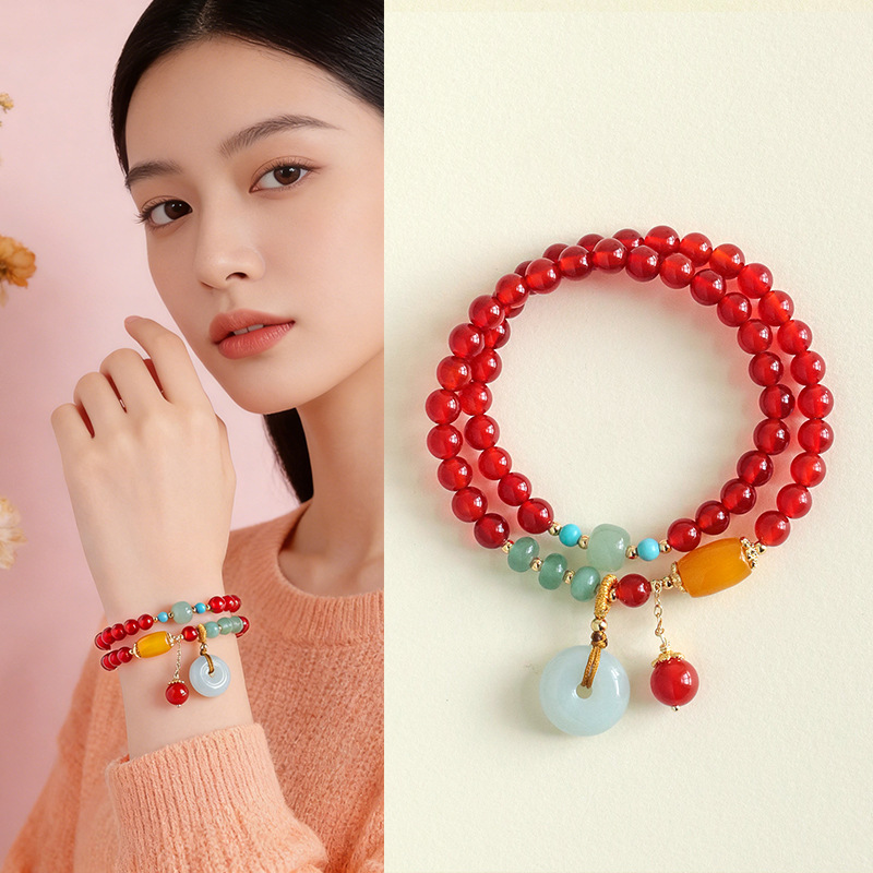 #666 Premium Beaded Bracelets - Pearl, Crystal, Jade & Agate Ready-to-Wear Collection