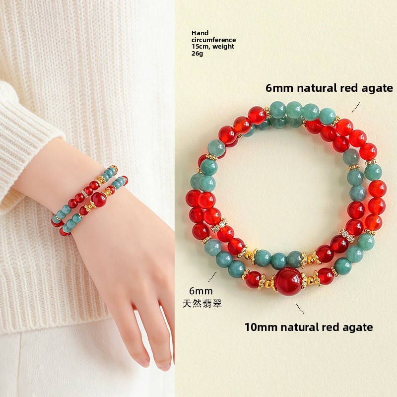 #666 Premium Beaded Bracelets - Pearl, Crystal, Jade & Agate Ready-to-Wear Collection