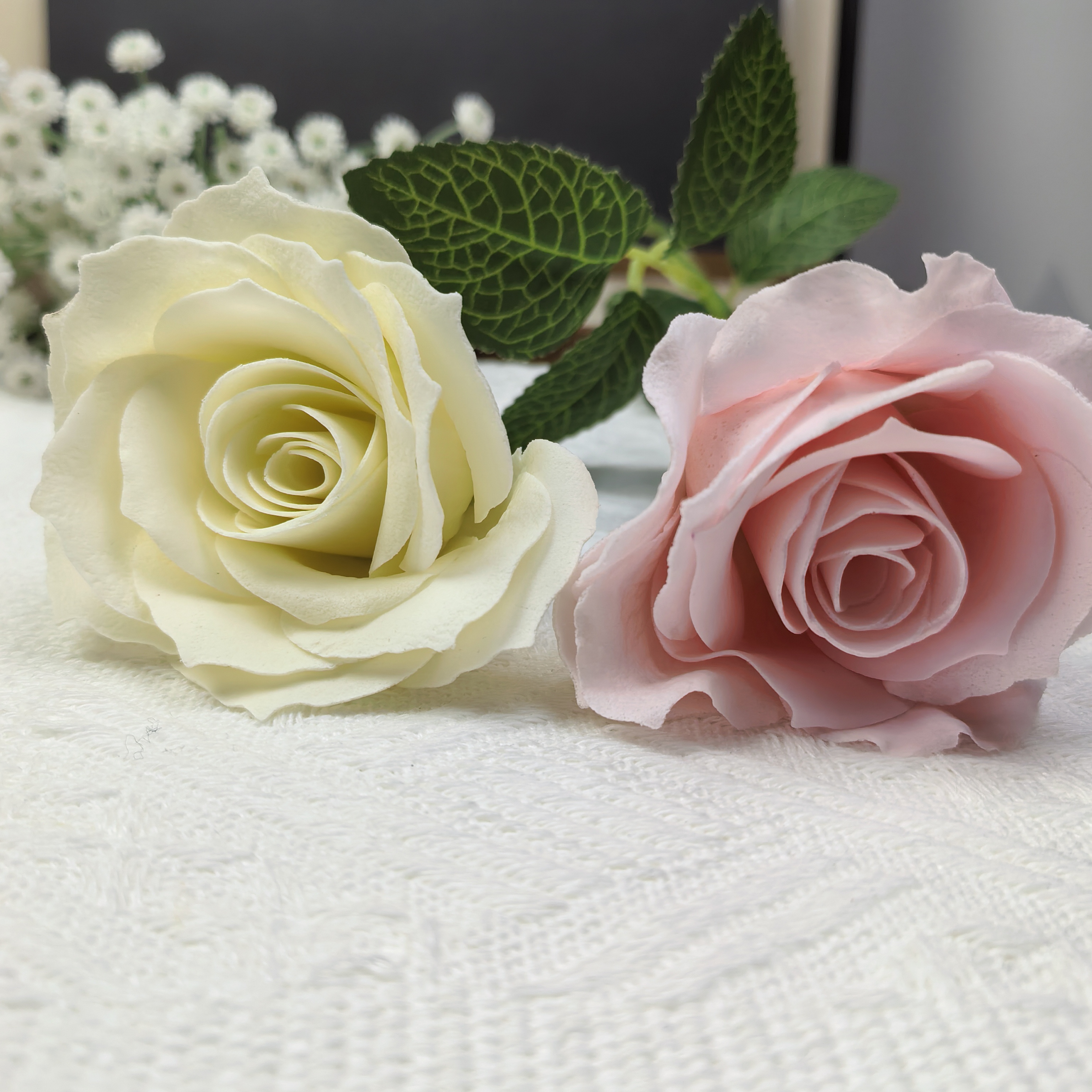 DIY Handmade Soap Flower Kit, Scented Rose Flower Craft Making Supplies for Home Decor &Gift
