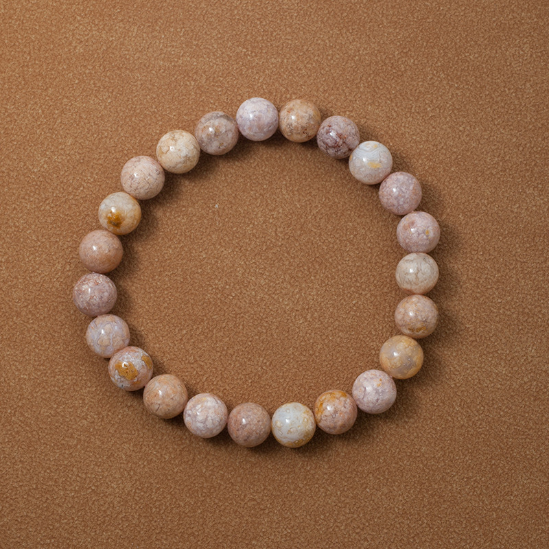 Stretch Bracelet for Women Men, Natural Gemstone Round Stone Crystal Beads for Beaded Elastic Bracelet