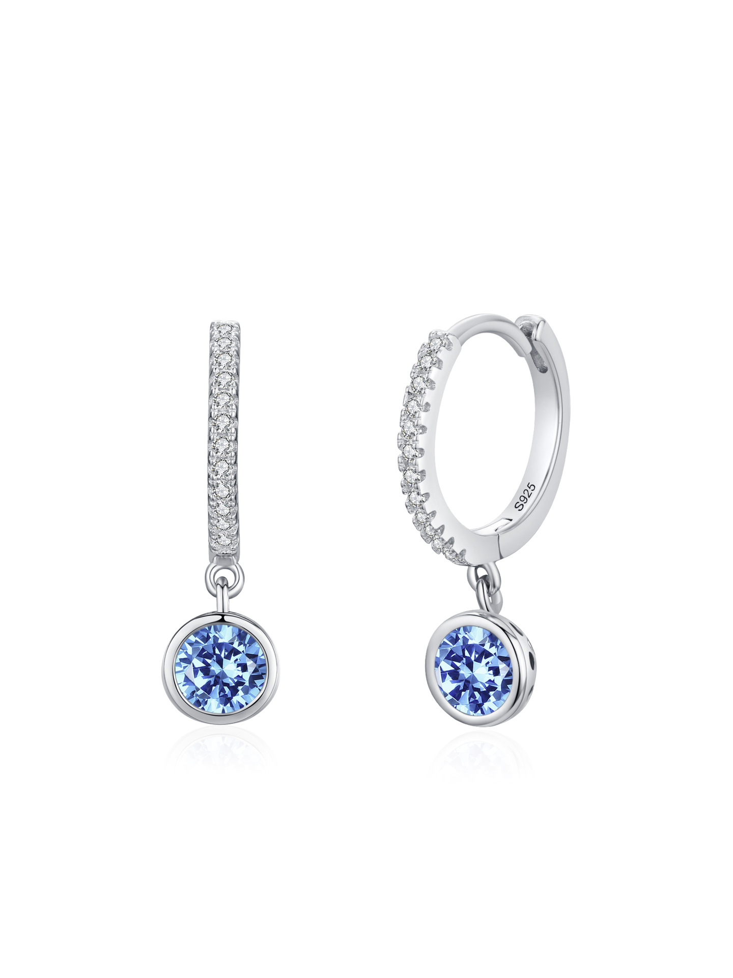 S925 Sterling Silver Jewelry Set with Cubic Zircon Casual Style Best Gift For Women
