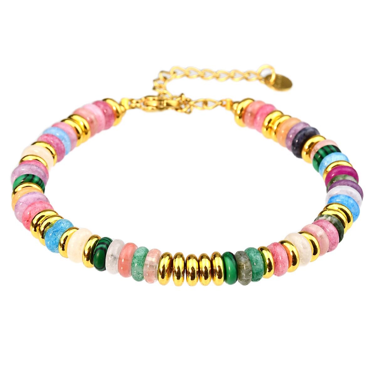 Healing Crystal Bracelets for Women Natural Stone Beaded Stretch Bracelet Handmade Gemstone Reiki Spiritual Jewelry Gifts