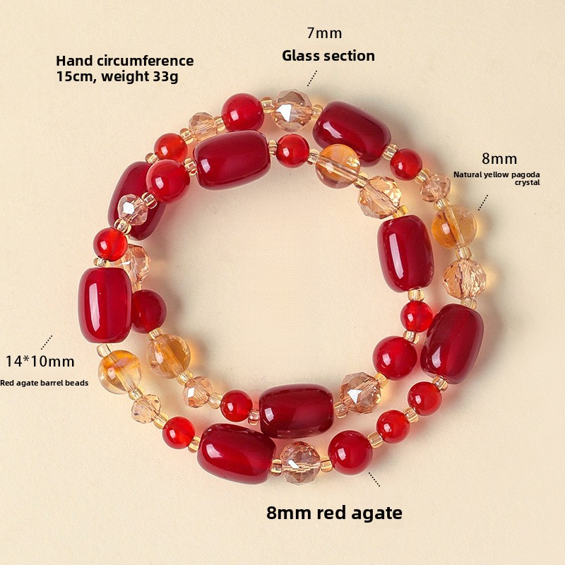 #666 Premium Beaded Bracelets - Pearl, Crystal, Jade & Agate Ready-to-Wear Collection