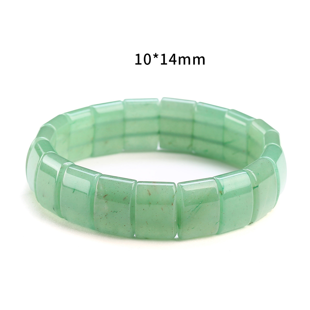 Multi-style Flat Bead Bracelet for Women Natural Semi Gemstone Crystal Beads Stretch Bracelet Factory Wholesale