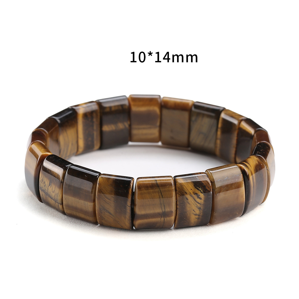 Multi-style Flat Bead Bracelet for Women Natural Semi Gemstone Crystal Beads Stretch Bracelet Factory Wholesale