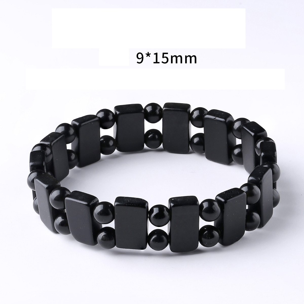 Multi-style Flat Bead Bracelet for Women Natural Semi Gemstone Crystal Beads Stretch Bracelet Factory Wholesale